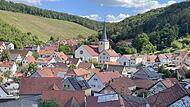 Im Kernort von Ramsthal wäre ein Nahwärmenetz denkbar.