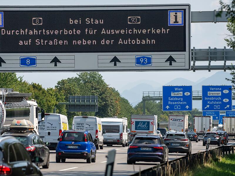 Durchfahrtsverbote f&uuml;r Ausweichverkehr bei Stau