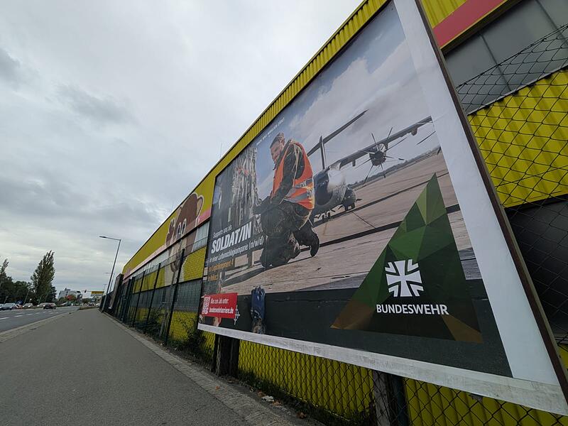 Bundeswehr-Werbung Bamberg