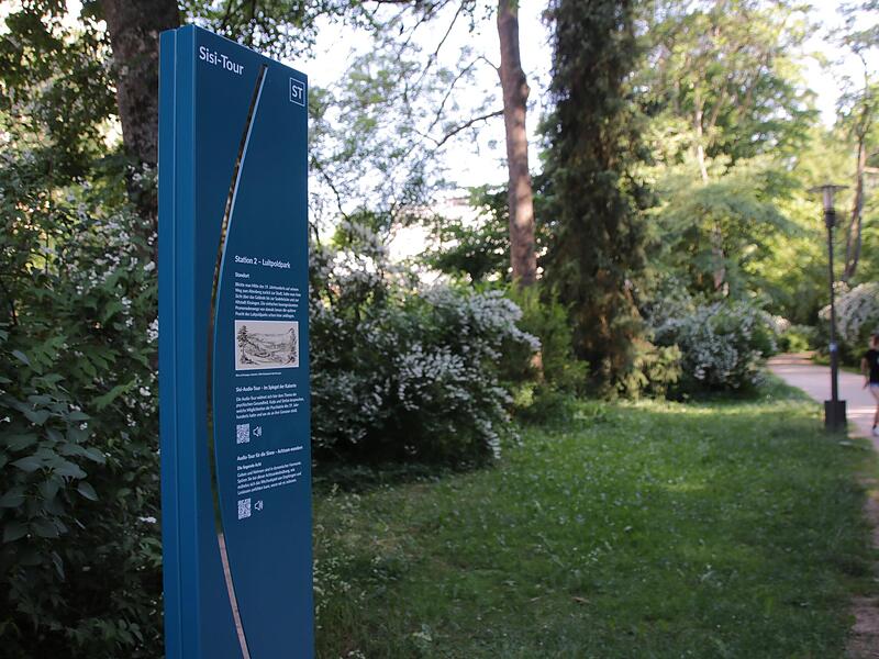 Die Sisi-Tour beginnt und endet im Kurpark.
