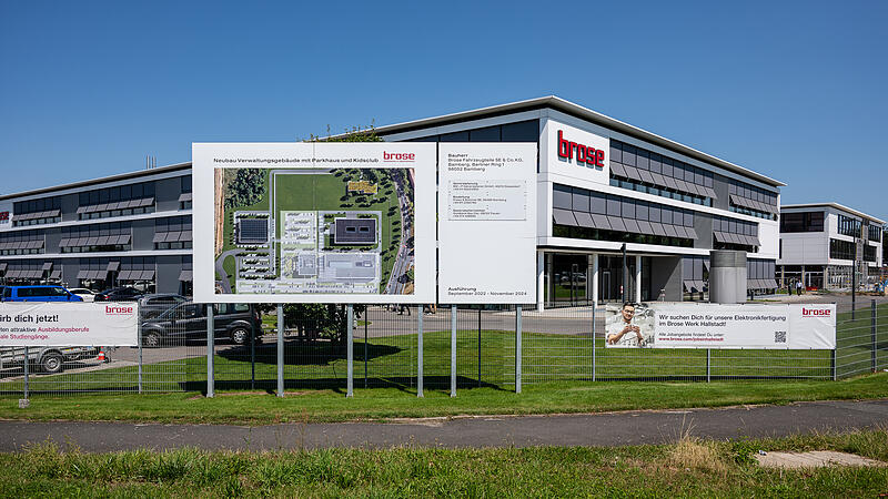 Brose verdoppelt in Bamberg sein Zentrum auf einer riesigen Baustelle Brose verdoppelt in Bamberg sein Zentrum auf einer riesigen Baustelle