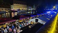 Der Festgarten der Sandkerwa am Leinritt ist ein Erfolg