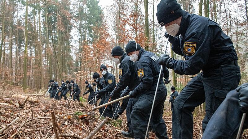 Polizei sucht Überreste einer Vermissten