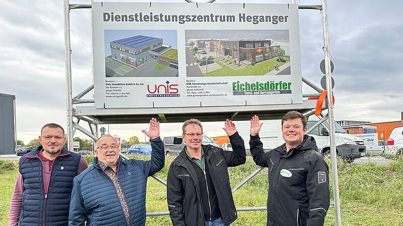 Firmen Unis und Eichelsd&ouml;rfer bauen Dienstleistungszentrum in Hallstadt