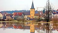 Hochwasser im Landkreis Bamberg Februar 2024