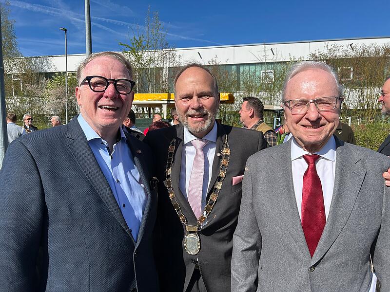 Verabschiedung von B&uuml;rgermeister Bernd Reisenweber in Ebersdorf bei Coburg