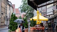 Der Samstag, 1. Juni 2024, war geprägt von viel Regen.