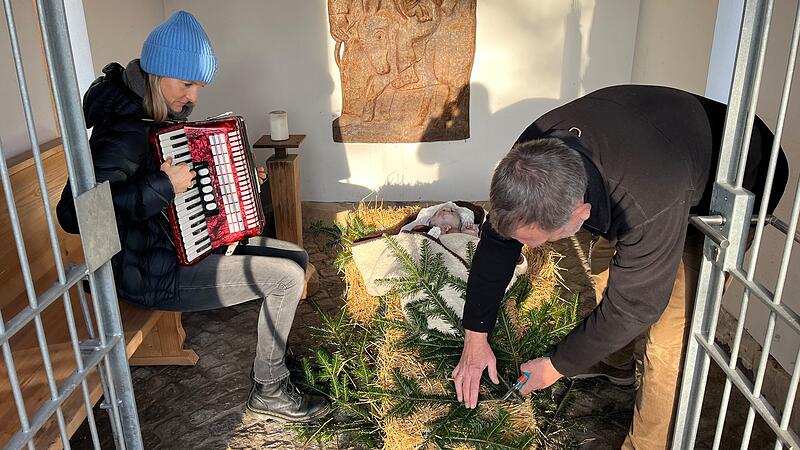 Alternative Andacht von Joey Schneider in der Friedenskapelle in Kronach