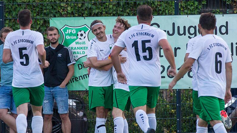 Nach dem 3:0 durch Leon Bienlein (Mitte links) war schon eine Vorentscheidung gefallen.