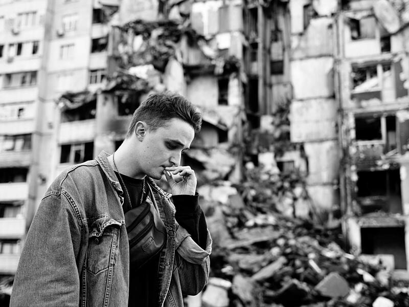 Fotos aus dem Krieg: Eindr&uuml;cke aus der Ukraine von Till Mayer