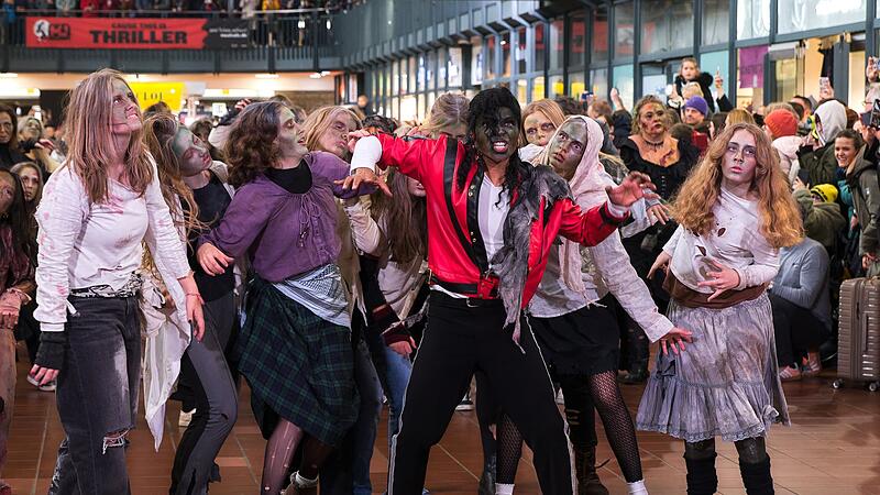 Michael-Jackson-Fanclub organisiert Thriller-Performance