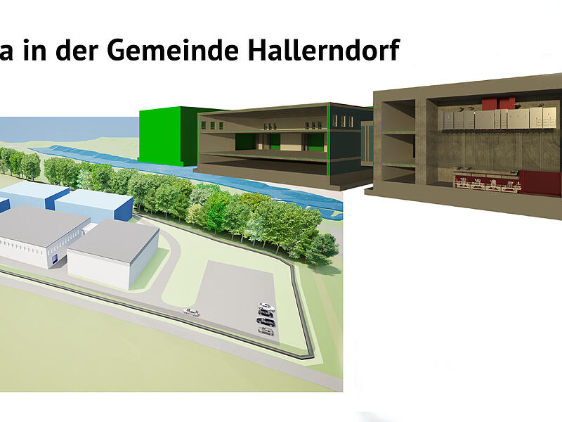 So wie in dieser ersten Grobstudie könnte der Betrieb von Lina Thera in Hallerndorf einmal aussehen.Forchheim & Fränkische Schweiz So wie in dieser ersten Grobstudie könnte der Betrieb von Lina Thera in Hallerndorf einmal aussehen.