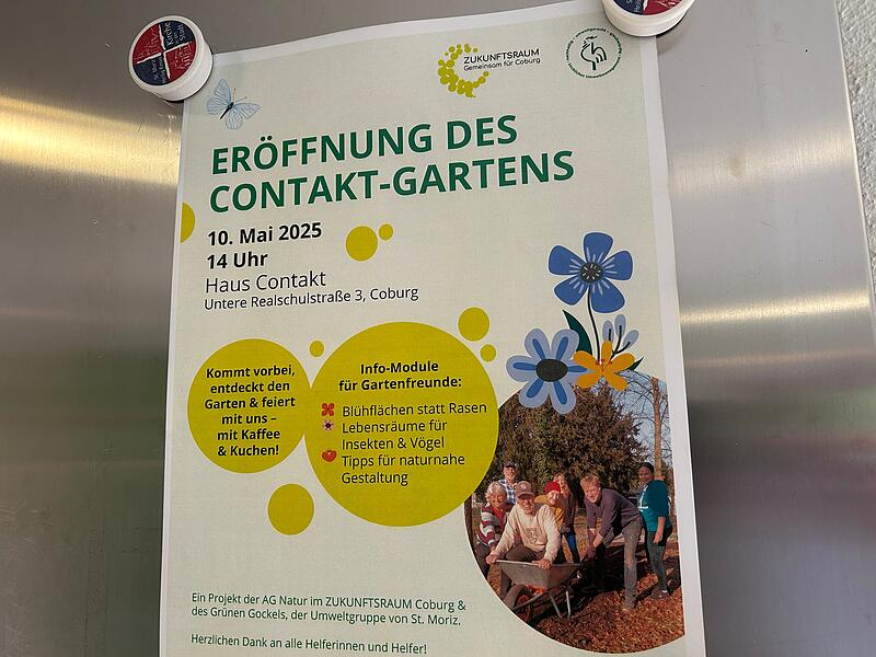 Der neue Contakt-Garten in Coburg soll Lust auf Umwelt- und Naturschutz machen.