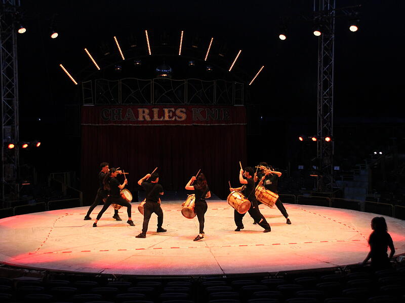 Blick hinter die Kulissen beim Zirkus Charles Knie