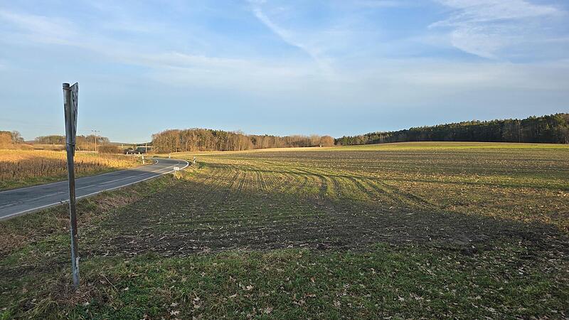 Das Grundst&uuml;ck f&uuml;r das geplante Hotel liegt zwischen Neuhaus und Heppst&auml;dt.