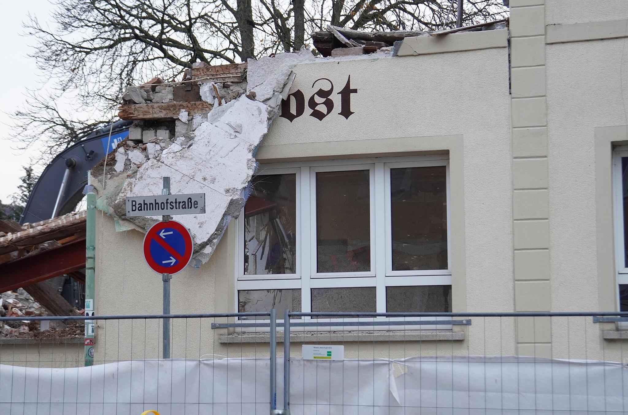 Abriss in Ebern: Platz für die Landesbaudirektion und ihren Neubau