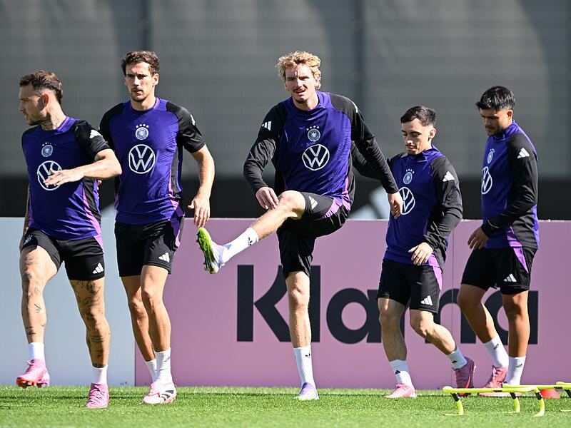 Abschlusstraining Nationalmannschaft