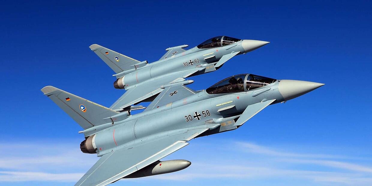 Eurofighters flying low over Bamberg: This is the reason