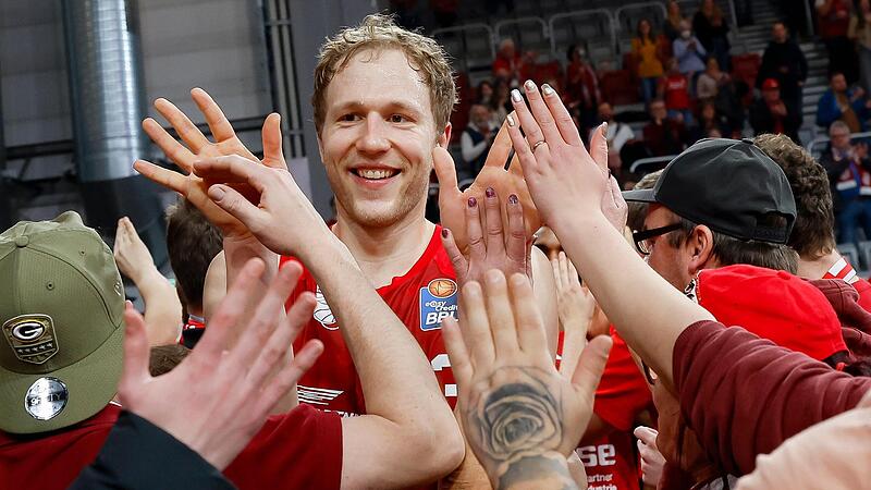 Christian Sengfelder suchte oft den Kontakt mit den Bamberger Fans.