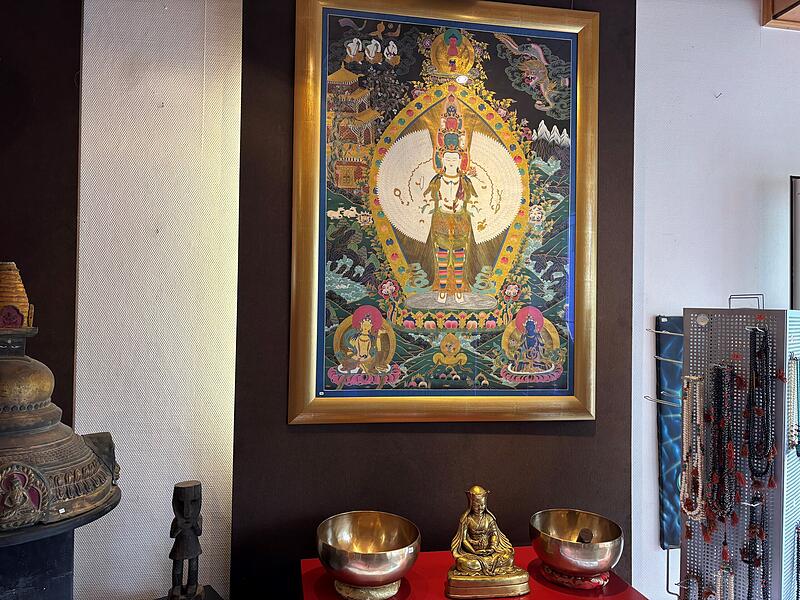 Innenaufnahme Tibet Art Gallery