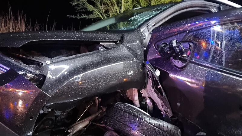 Unfall zwischen Mainleus und Willmersreuth Unfall zwischen Mainleus und Willmersreuth