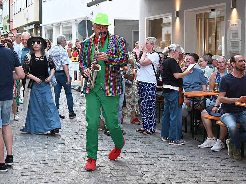 &Uuml;berall Musik 2025 in der Forchheimer Altstadt