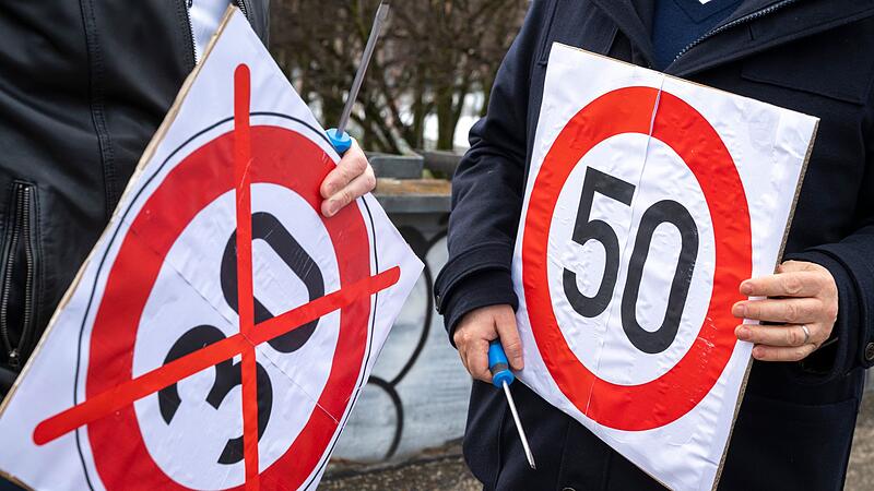 Wieder Tempo 50 auf Landshuter Allee in M&uuml;nchen