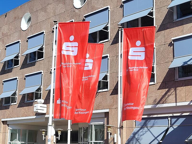 Die Zentrale der Sparkasse Bad Kissingen