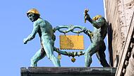 „Leibniz Keks“ am Bahlsen-Stammhaus „Leibniz Keks“ am Bahlsen-Stammhaus
