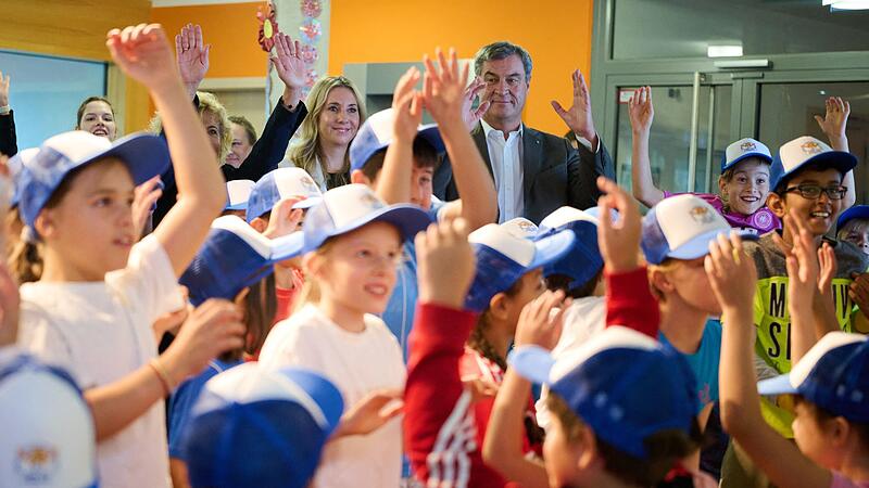 Söder besucht Grundschule Söder besucht Grundschule