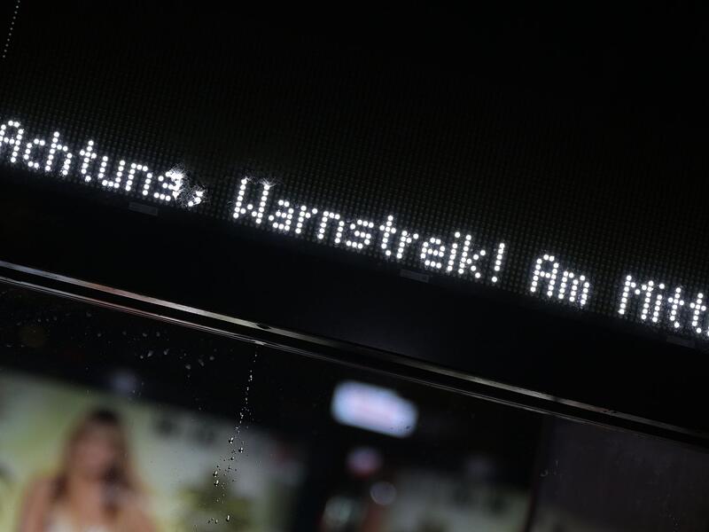 Warnstreik im M&uuml;nchner Nahverkehr