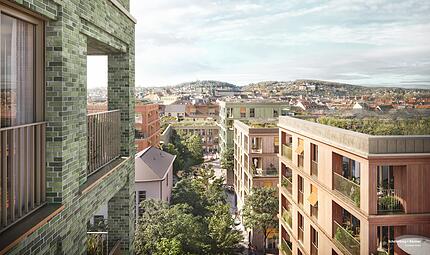 Das Lui One soll ein gr&uuml;nes Stadtquartier neben dem Bamberger Bahnhof werden.
