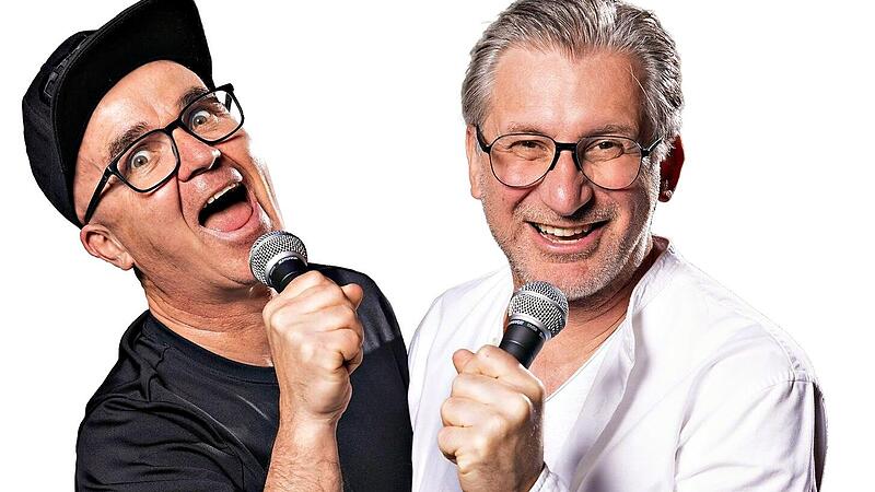 Ulric Wurschy und Volker Becker präsentieren die Liederauswahl mit Humor. Joachim Pantel Ulric Wurschy und Volker Becker präsentieren die Liederauswahl mit Humor. Joachim Pantel