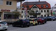 Der Marktplatz Burkardroth k&ouml;nnte ein Anlaufpunkt f&uuml;r einen B&uuml;rgerbus sein.