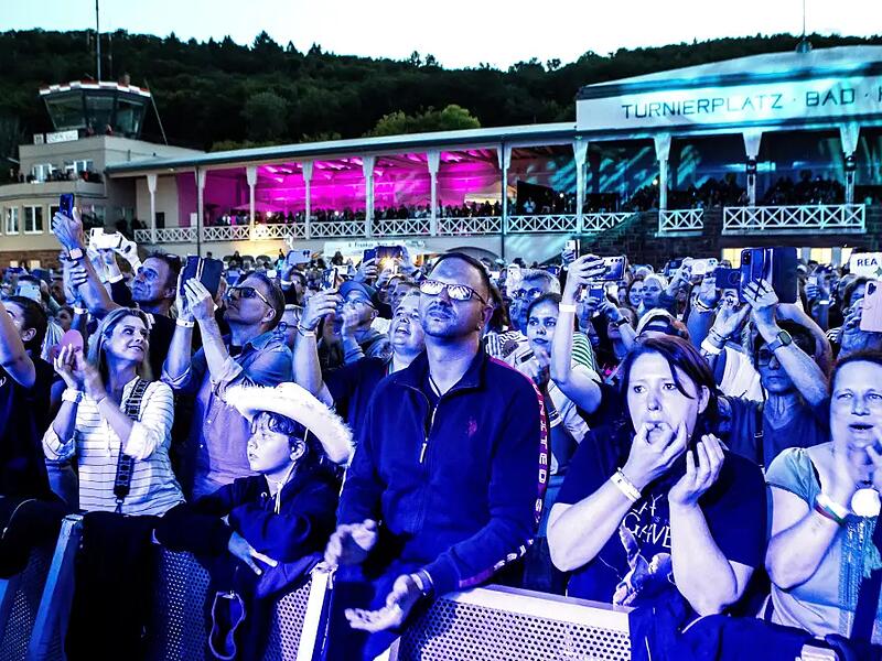 So sch&ouml;n war es bei Rea Garvey in Bad Kissingen.