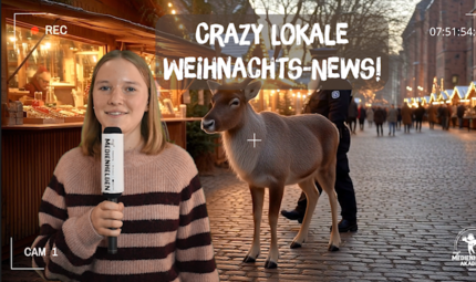 Crazy Weihnachtsnews - Rentier