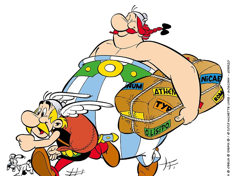 Asterix und Obelix reisen in neuem Comic nach Portugal