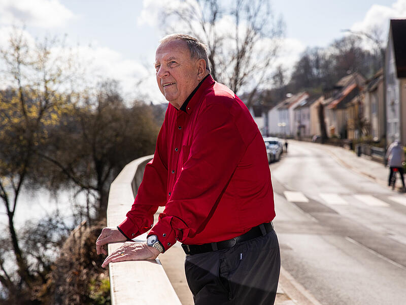 Sein unerm&uuml;dlicher Einsatz f&uuml;r seinen Bamberger Heimatstadtteil Bug wurde jetzt belohnt.