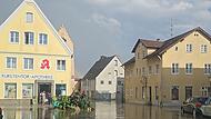 Überschwemmungen in Greding Überschwemmungen in Greding