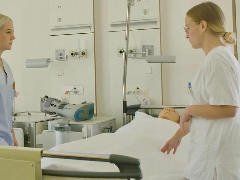 Die Heranwachsenden werden im Klinikum Forchheim-Fränkische Schweiz in Forchheim ausgebildet.