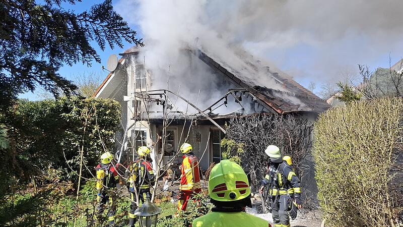 Hausbrand in Kirchleus