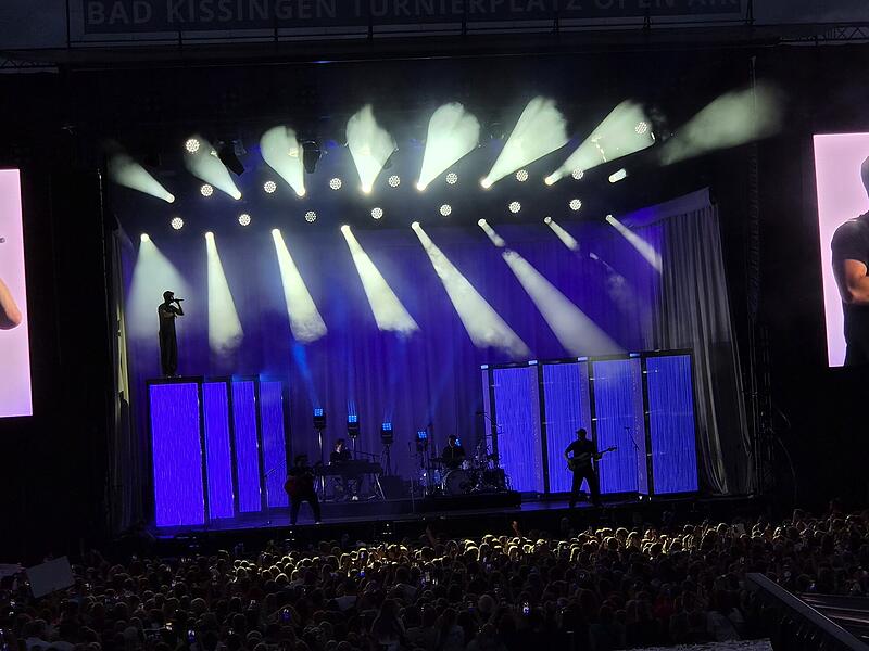 Wincent Weiss beim Open Air in Bad Kissingen
