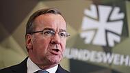 Was will  Verteidigungsminister Boris Pistorius sagen?
