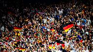 Deutschland-Fans in Köln Deutschland-Fans in Köln