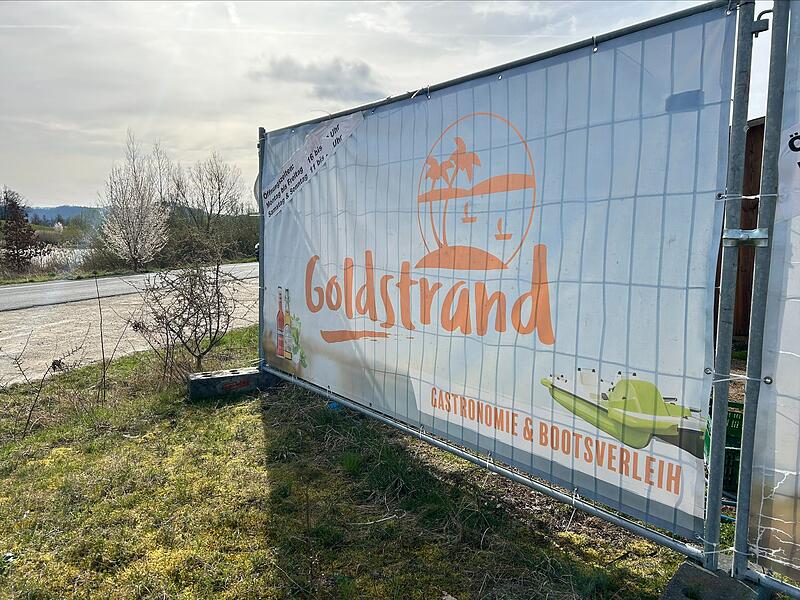 „Goldstrand“ am Goldbergsee in Coburg „Goldstrand“ am Goldbergsee in Coburg