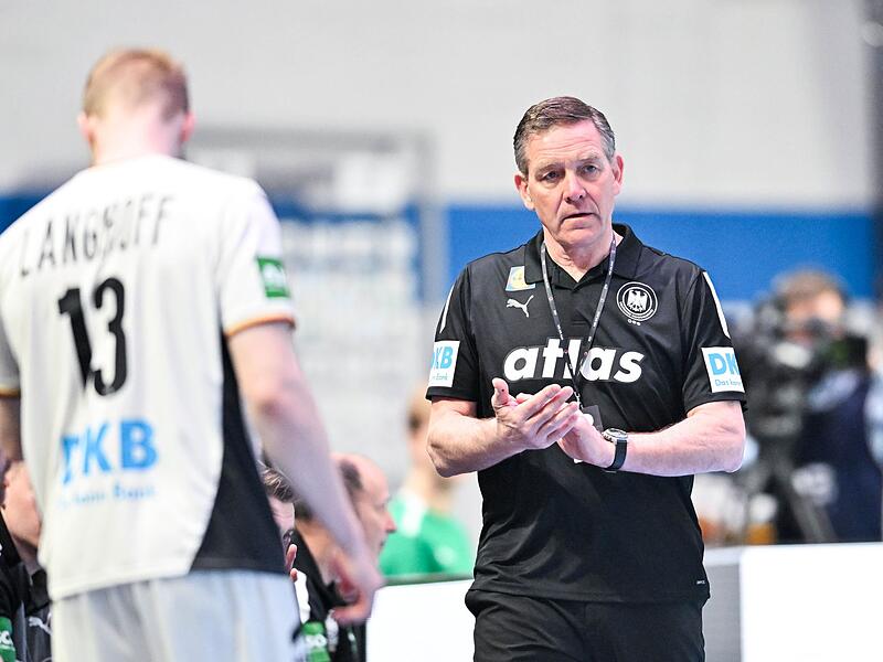 Handball, Männer: Deutschland - Ägypten Handball, Männer: Deutschland - Ägypten