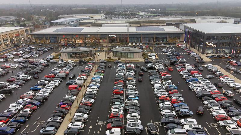 Britischer Parkplatz