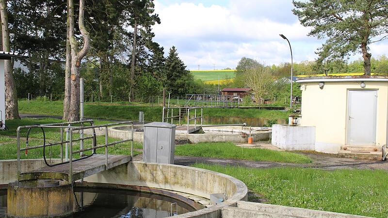 Die alte Kläranlage Euerdorf.
