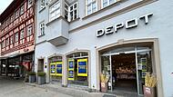 Depot in Coburg Die Deko-Kette „Depot“ schließt auch ihre Filiale am Marktplatz in Coburg.