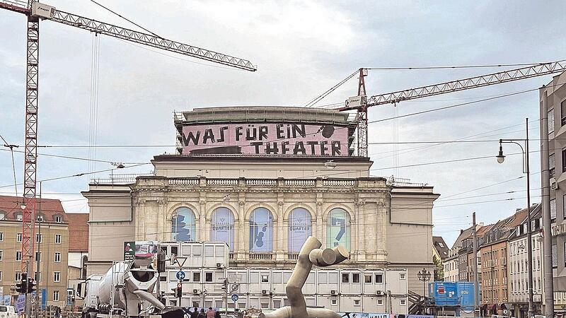 Die Sanierung des Staatstheaters Augsburg könnte laut Bund der Steuerzahler bis zu 600 Millionen Euro kosten.